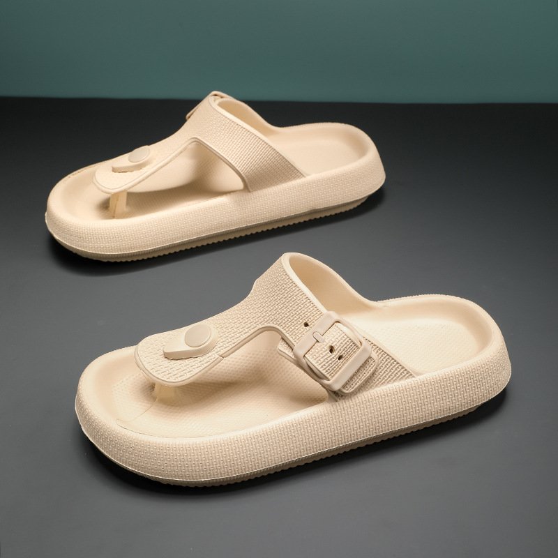 4CM Clouds Slides Slippers for Women Men Comfy Bathroom Slippers Cushion Thick Sole Slide Sandals Quick Drying Flip Flops