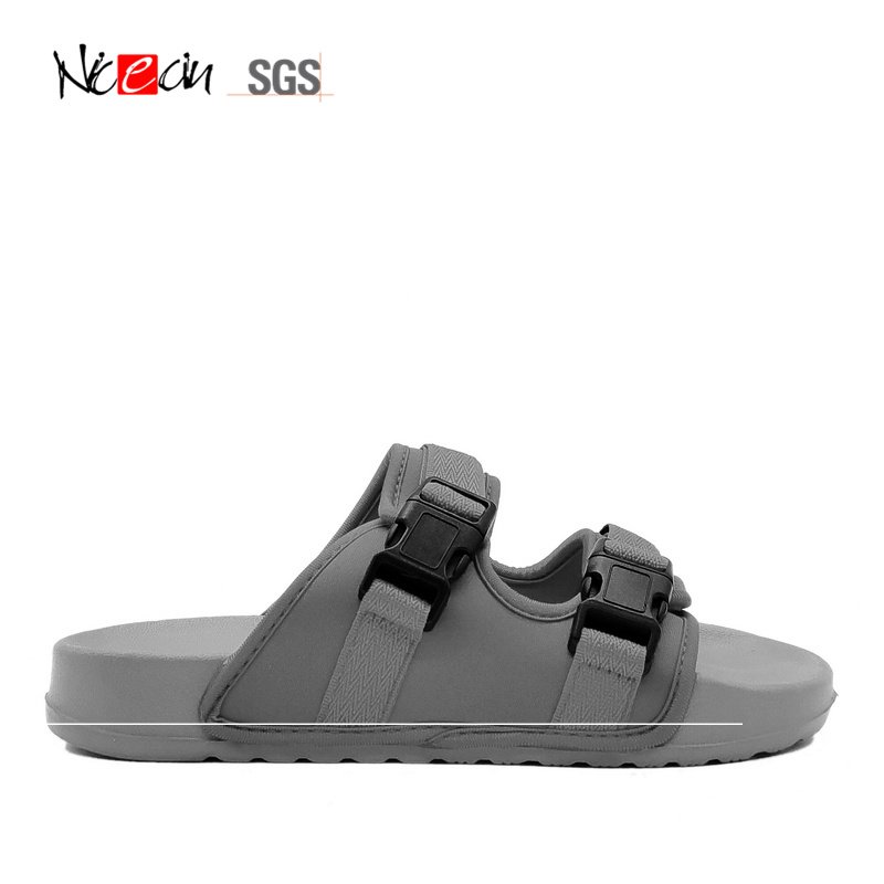 Nicecin Mens Slippers Breathable Cloth Summer Sports Slides Outdoor Comfortable Flip Flops Beach Sandals