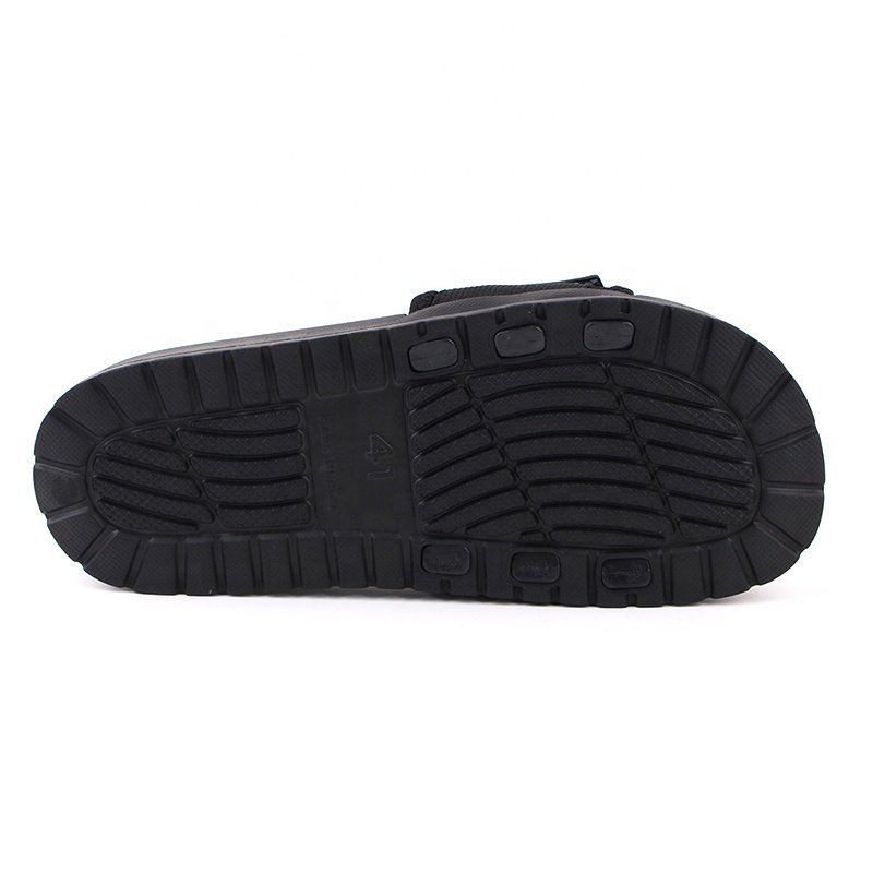 New Custom Logo Mne's Beach Slides Wholesale Leisure Thick Bottom Anti -Slip Outdoor Chancletas Custom Slides Slippers For Men