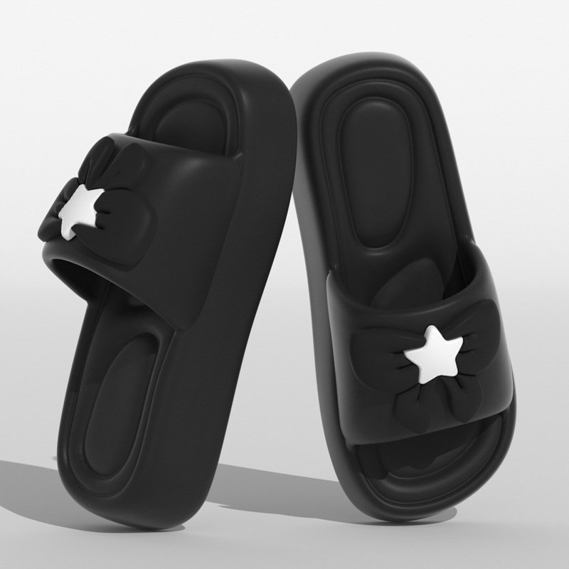 High Quality Summer Casual Beach Slippers Anti-Slip Thick Sole EVA Women Summer Slides Slippers For Women Custom