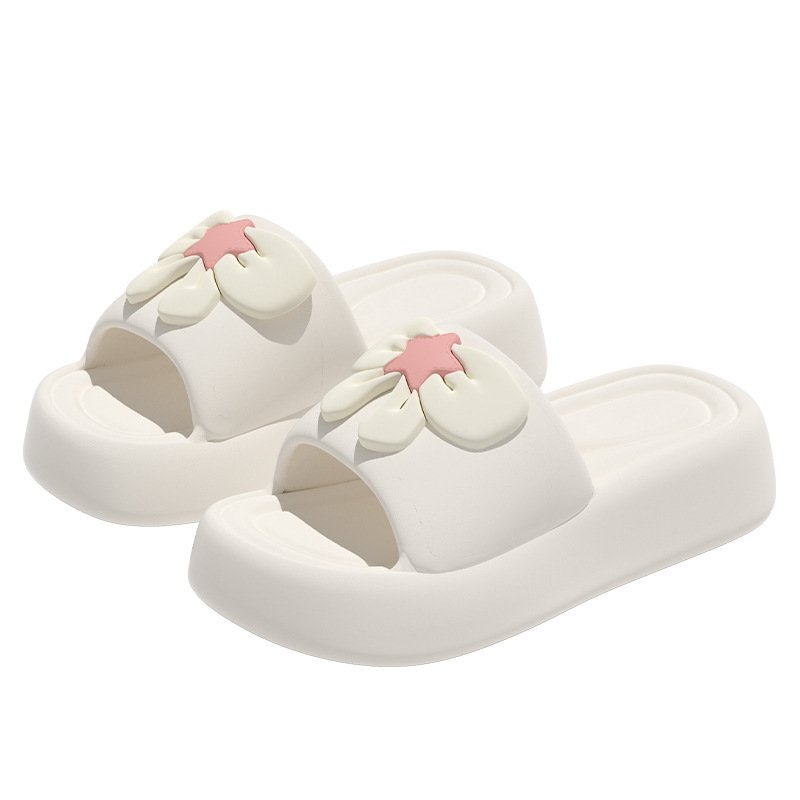 High Quality Summer Casual Beach Slippers Anti-Slip Thick Sole EVA Women Summer Slides Slippers For Women Custom