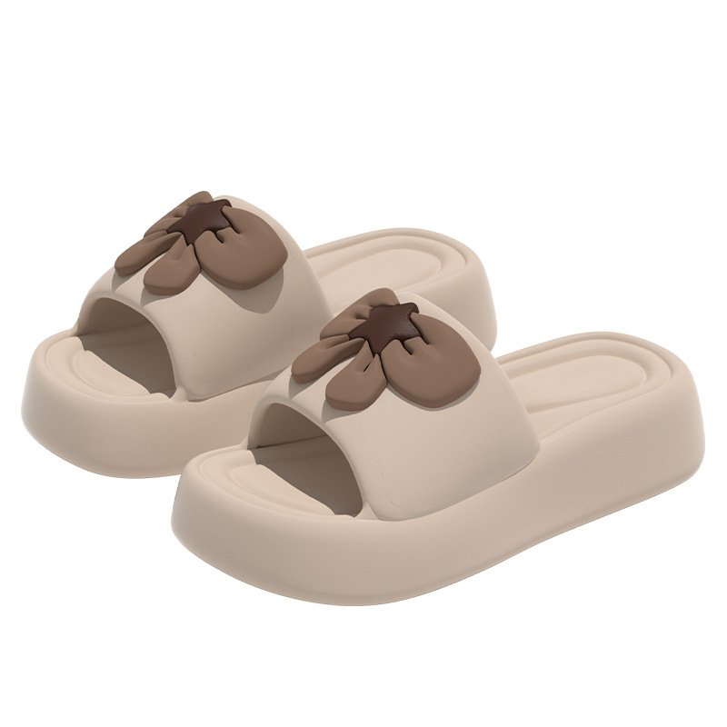 High Quality Summer Casual Beach Slippers Anti-Slip Thick Sole EVA Women Summer Slides Slippers For Women Custom