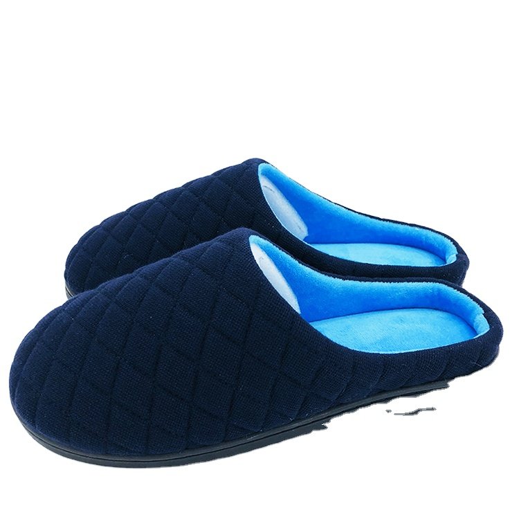 OEM customized Logo indoor house Unisex slippers TPR rubber outsole winter home flat slipper faux fur plush slippers for women