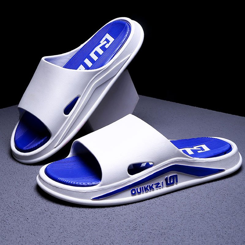 Summer footwear men slippers fashion trendy dormitories one strap slides slipper cheap sport sandals open shoes for men