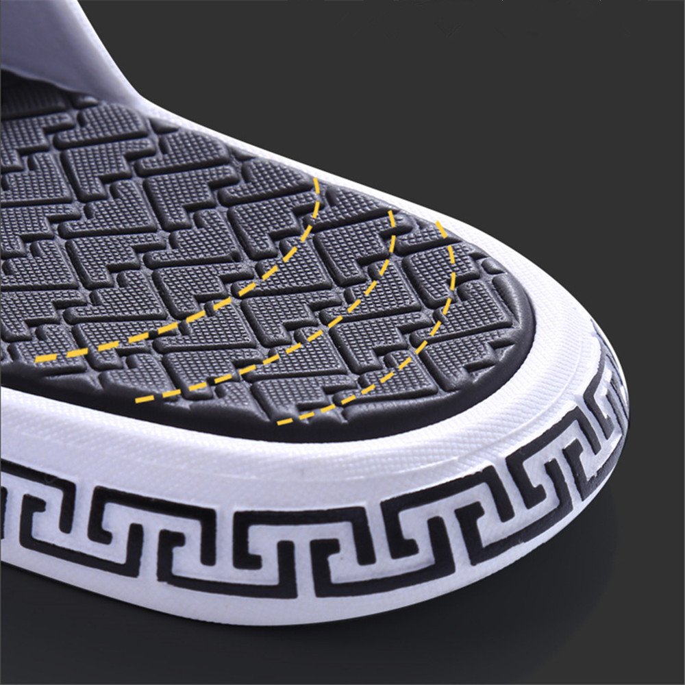 New Men's Slippers PVC Thick Bottom Summer Non-slip Shoes Indoor Beach Soft Slippers Sandal Household