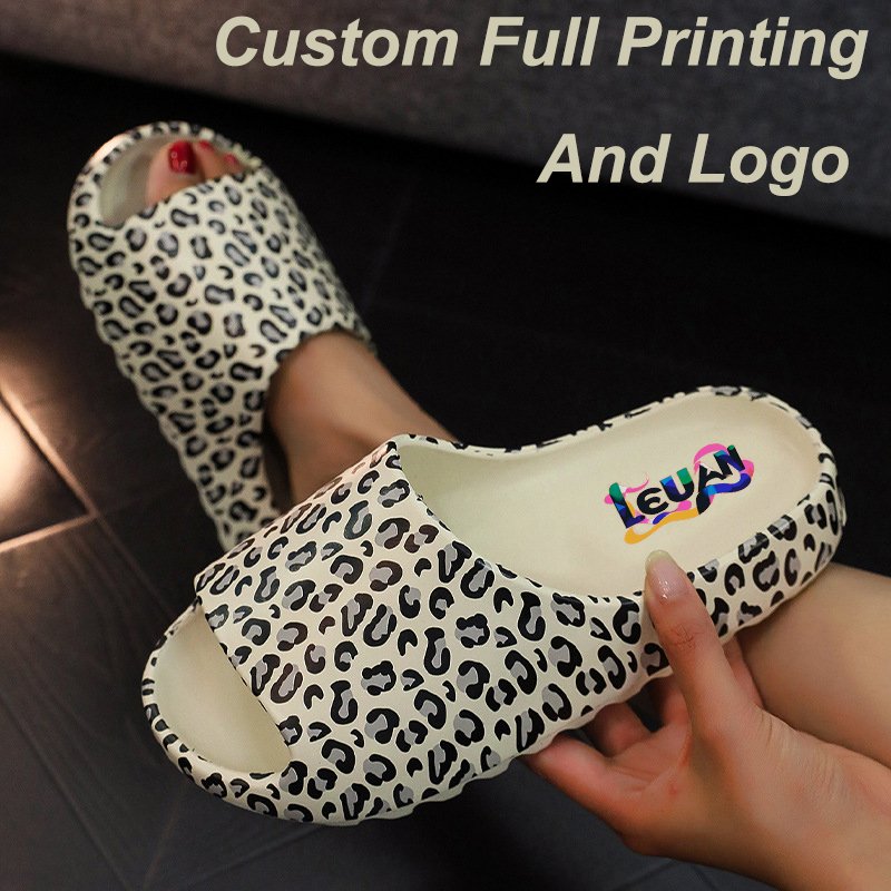 Blank Slide Sandal Custom Cloud Slides Home Slippers For Women 3d Printing Sandals EVA Soft Sole Beach Sandals Bathroom Shoes