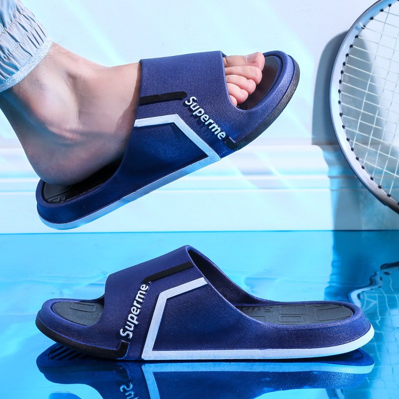 Black Sliders Slippers For Unisex Blank Slide Sandals Slippers Unisex Custom Logo Slides