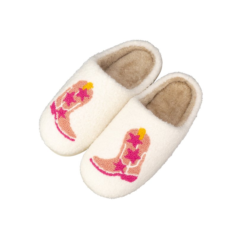 Hot Sell Valentine's Day Heart Slides Home Warm Love Letter Couple Slipper Faux Fur Slippers Women Plush Slippers Custom