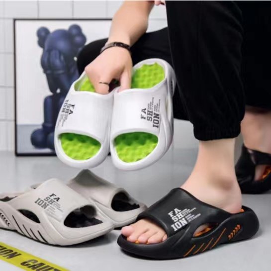 2024 new design high quality shoes for men soft luxury fashion anti-slip sandal wholesale men's slippers