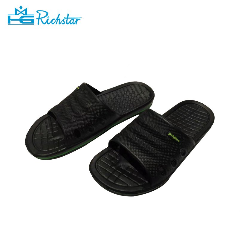 EVA injection custom logo men slides slippers sandal