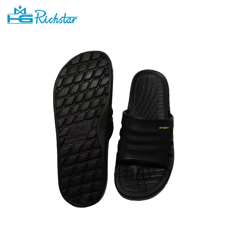 EVA injection custom logo men slides slippers sandal