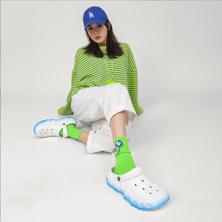 New Design Outdoor comfort EVA slippers for women flat Foam Runners Sandals Slides Slippers Clogs