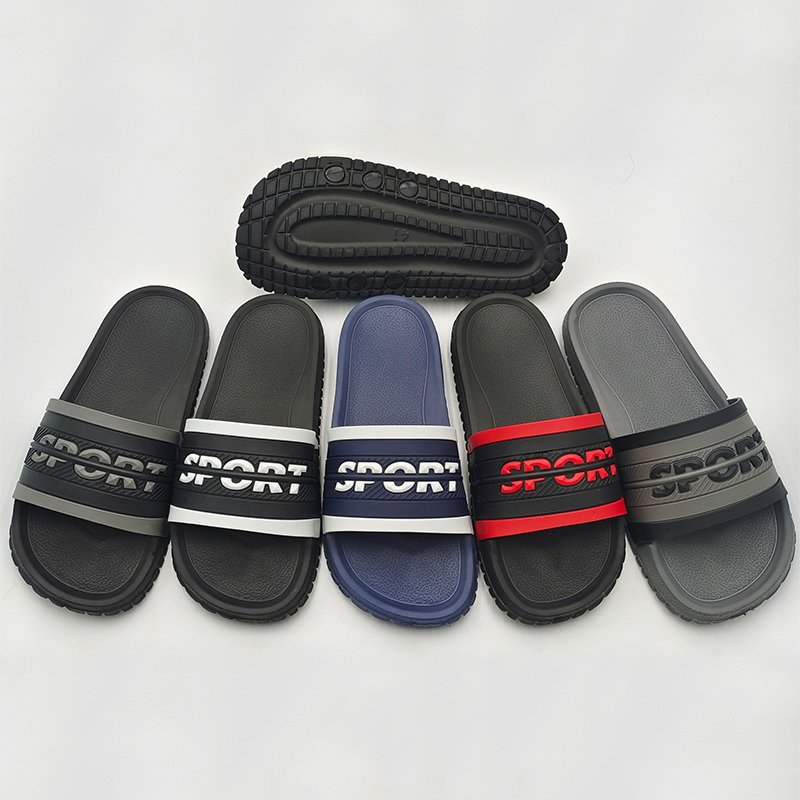 Men's Trendy House Slides Slippers Thick Sole Casual Non Slip Slippers Chancletas De Hombre Custom Slides Slippers For Men