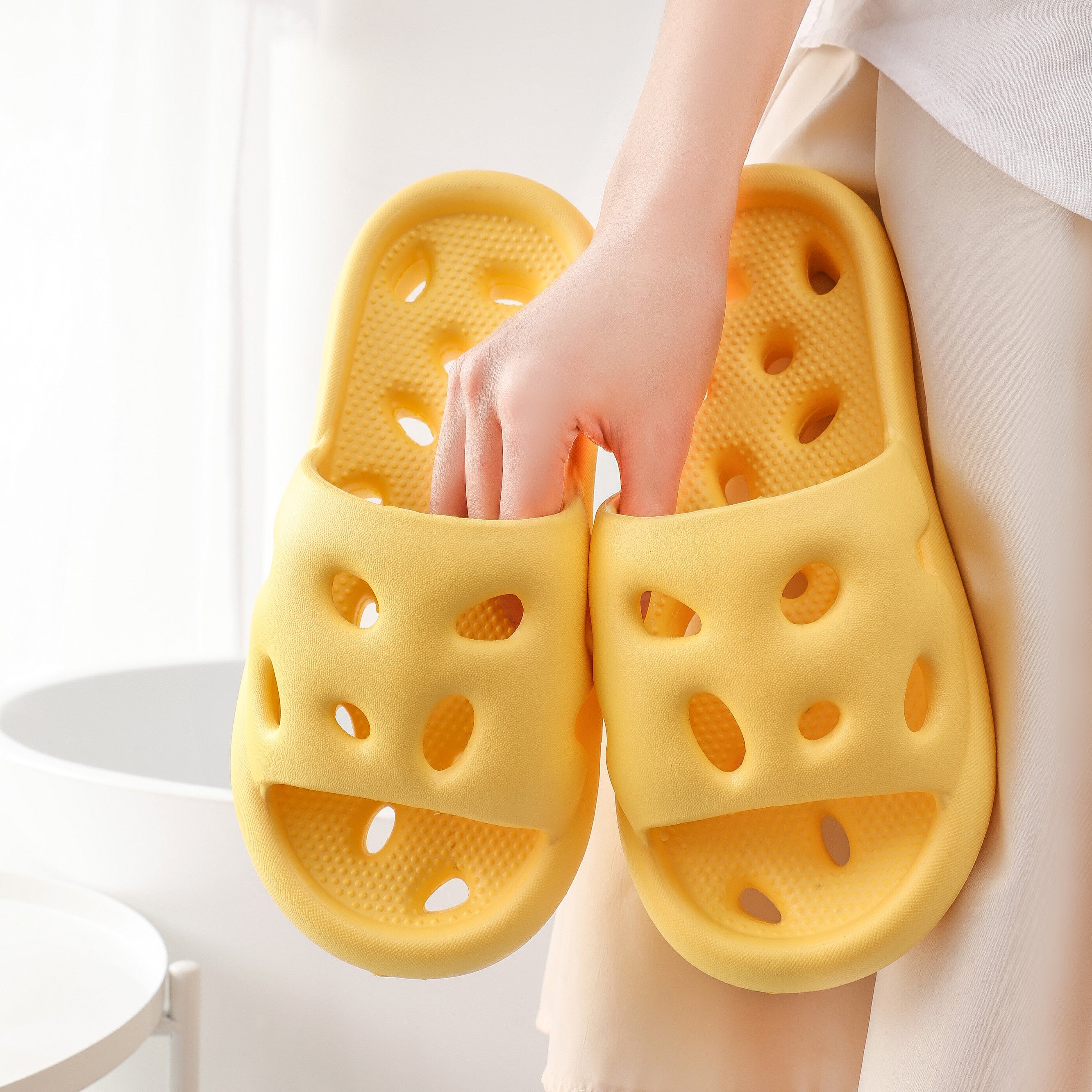new design soft bottom couple home bathroom sandals Summer Shoes