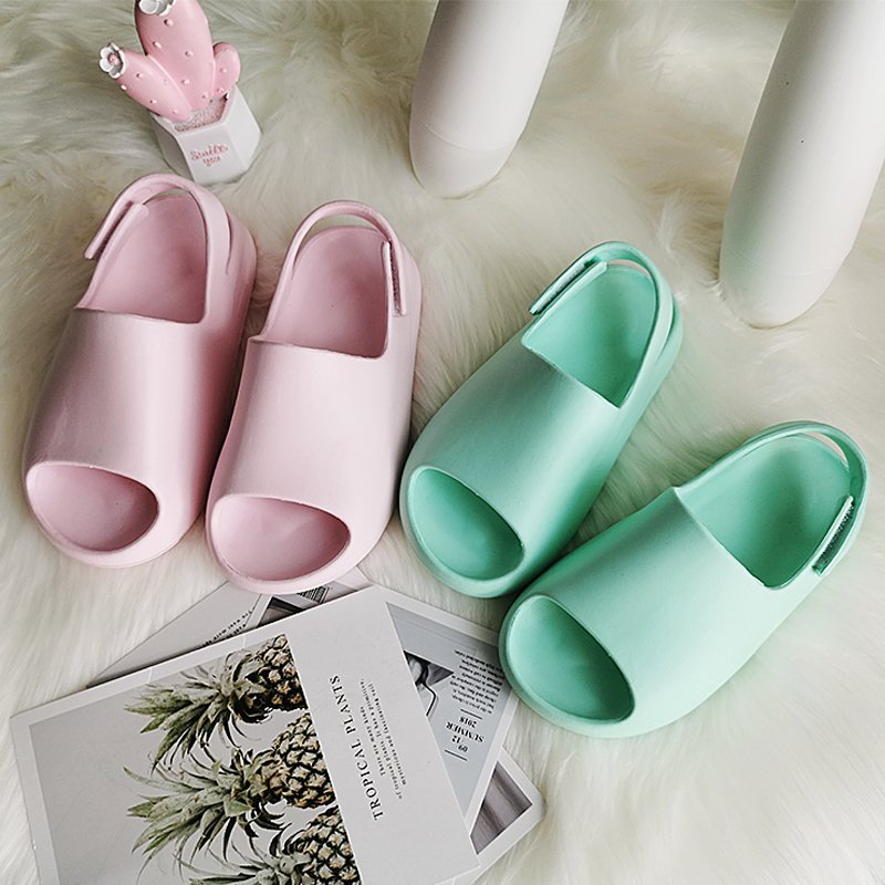 GRS 2023 High quality EVA kids slide original clog outdoor beach sandals slippers children slides slippers