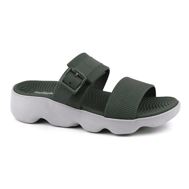 Women's Slide Sandals Buckles Adjustable Fashion Shoes Thick Sole Sandales Femme Slides Slippers Sandals For Women And Ladies