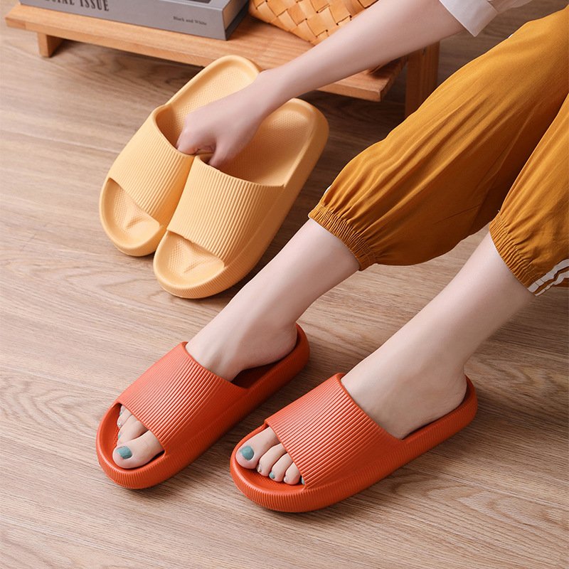 EVA Home Sandals Bathroom Slides Slippers indoor Soft Sole Open Toe House sandal for Men's and Women's slipper