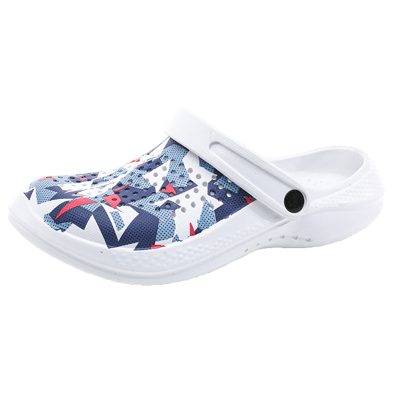 Wholesale Customize house slides slippers men sporty shoes fashion flat slipper EVA male beach summer clogs