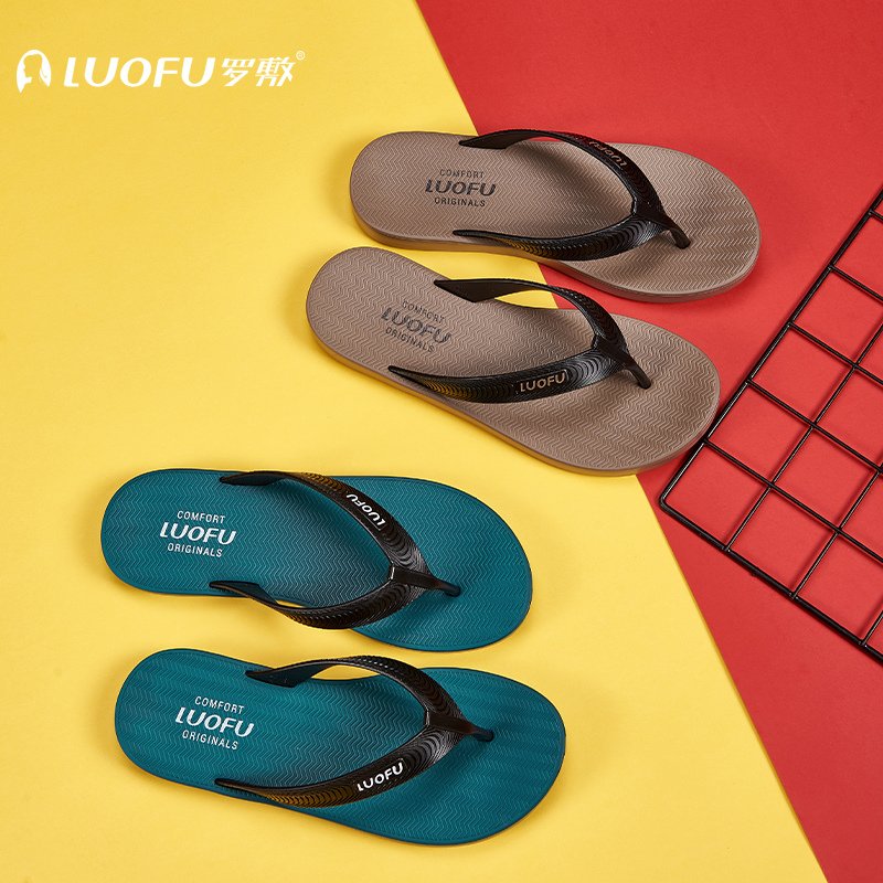 LUOFU 2021 new arrivals footwear EVA Wholesale slides sandals summer customized wholesale Flip-Flops
