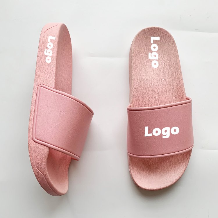 2024 Hot Selling Custom Logo Printing Beach Summer Sandals Asian Style Fashion PVC Slipper