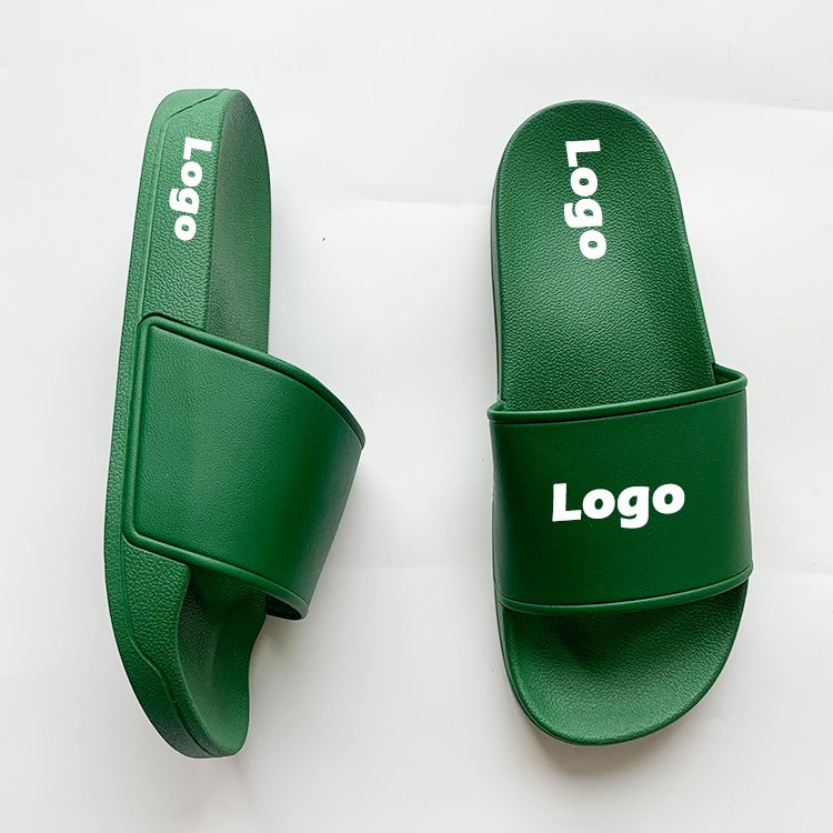 2024 Hot Selling Custom Logo Printing Beach Summer Sandals Asian Style Fashion PVC Slipper