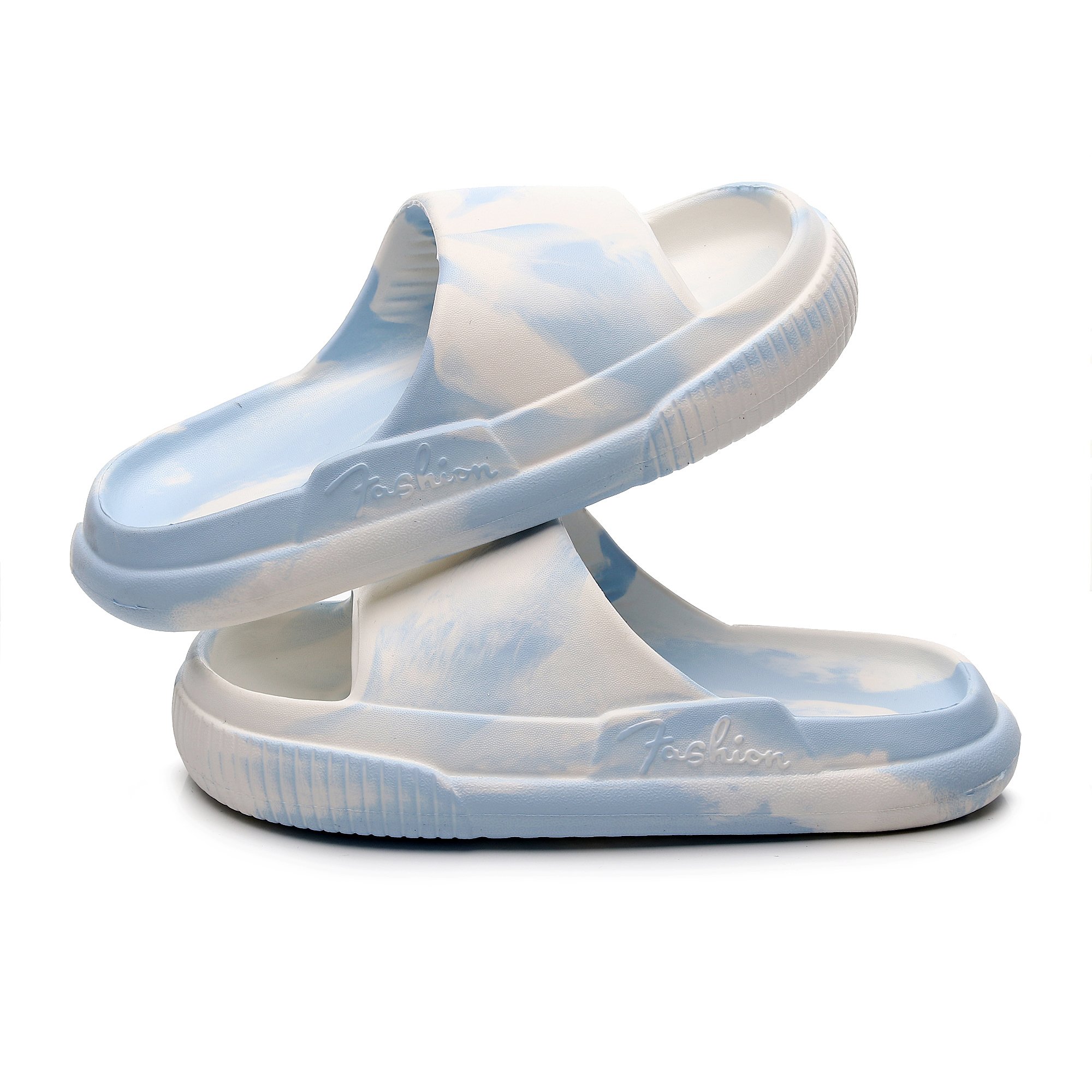 Unisex House Shoes Non-Slip Thick Soft Platform Slide Sandals For Women Men Indoor Outdoor Shower Bathroom Slipper For Adult