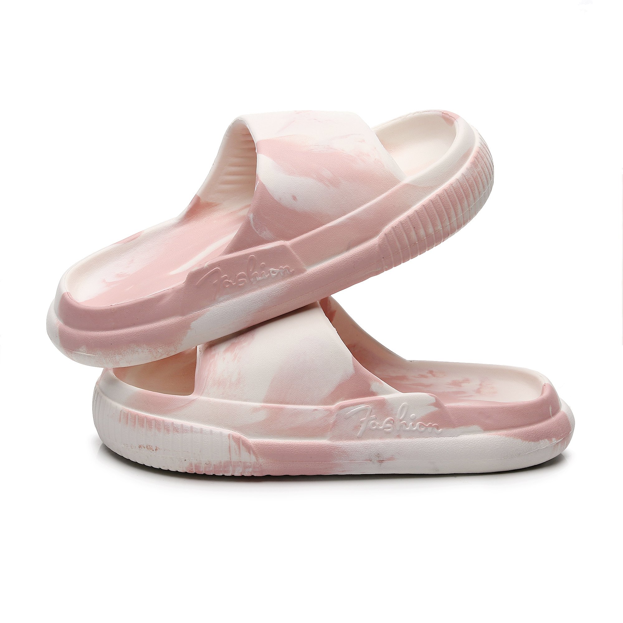 Unisex House Shoes Non-Slip Thick Soft Platform Slide Sandals For Women Men Indoor Outdoor Shower Bathroom Slipper For Adult