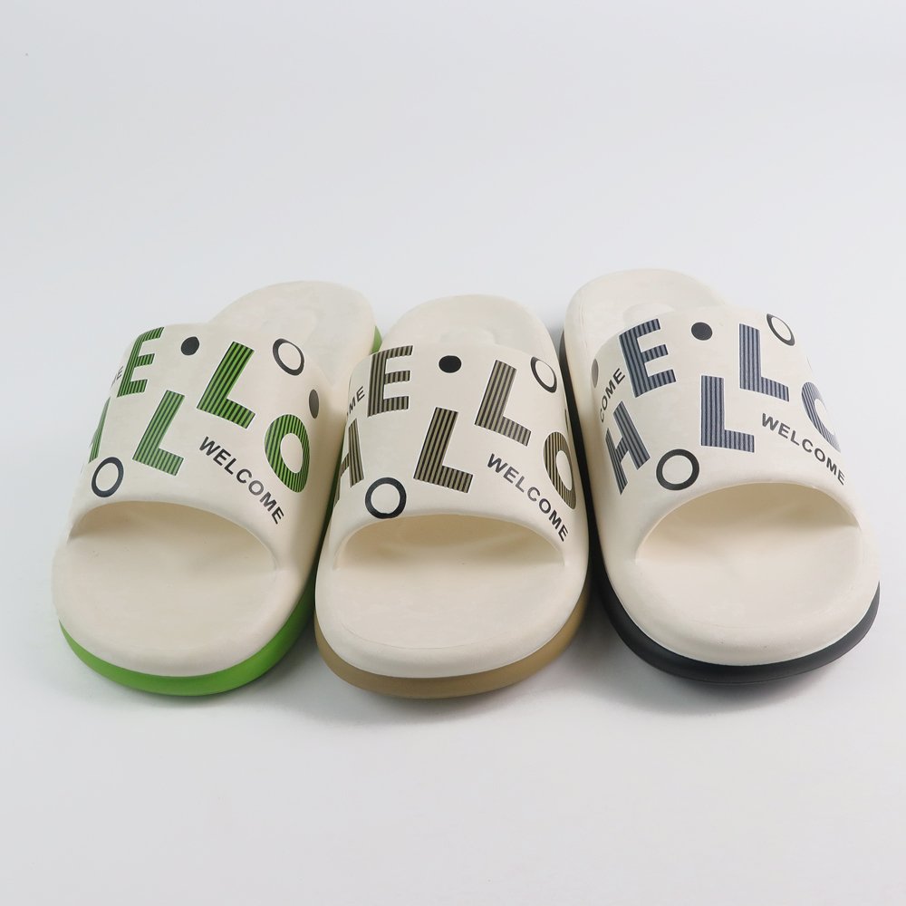 Factory Wholesale Fashion Custom Logo Slide Slipper Luxury Slides Slippers For Ladies