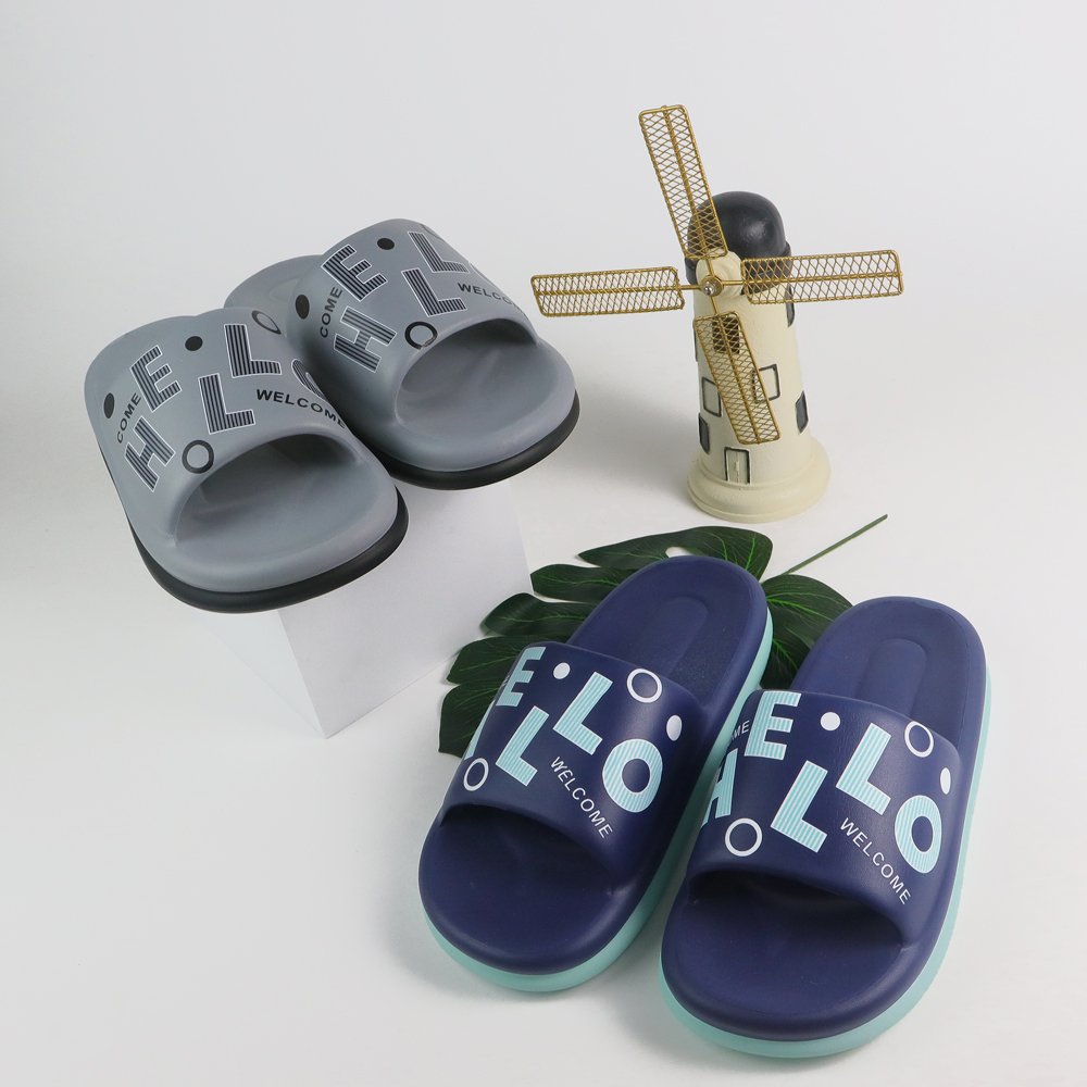 Factory Wholesale Fashion Custom Logo Slide Slipper Luxury Slides Slippers For Ladies