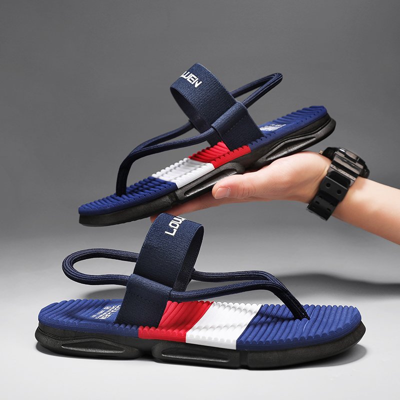 Greatslides Hot Selling Pvc Upper For Slipper,Black Flip Flops Beach,Men'S Nonslip Slide Slippers Casual