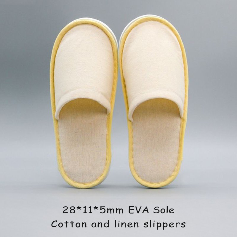 Wholesale Low Moq Custom Logo Guest Comfortable White Spa Bathroom Soft Slides Slippers For Unisex Disposable Hotel Slippers