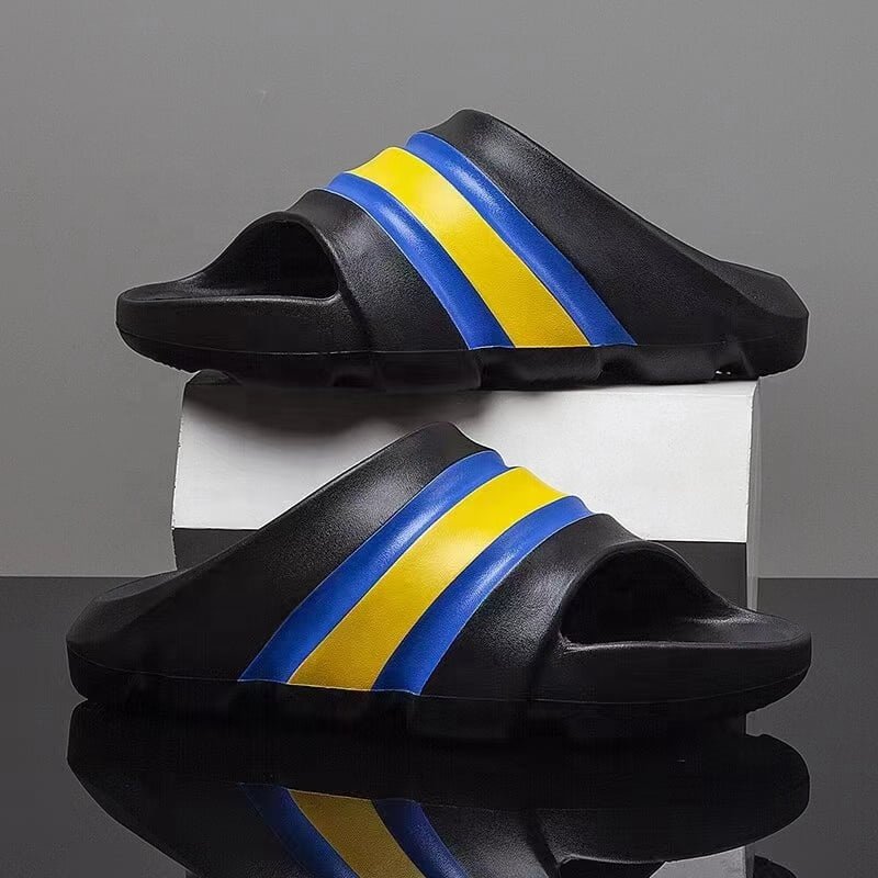 New Arrival Outdoor Men Slides Casual Thick EVA Slippers Footwear Step On Shit Beach Men Sandals Custom Slides Slippers For Men