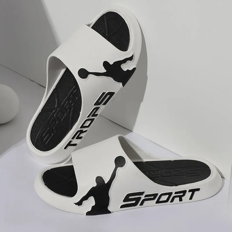 Summer Beach Sports Men's Non Slip PVC Household Slippers Chappals Claquette Homme Chanclas Hombre Outer Sandals