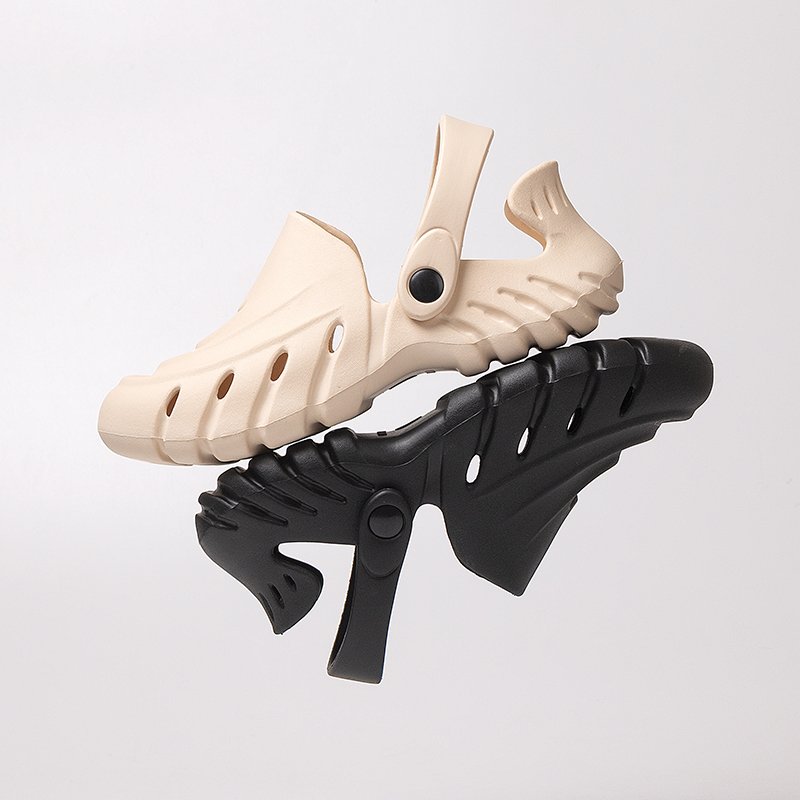 Wholesale Summer Black Sandals Custom Slippers Eva Sandal Garden Slide Slipper Shoes Clog For Adult Garden Clog Foam Runner