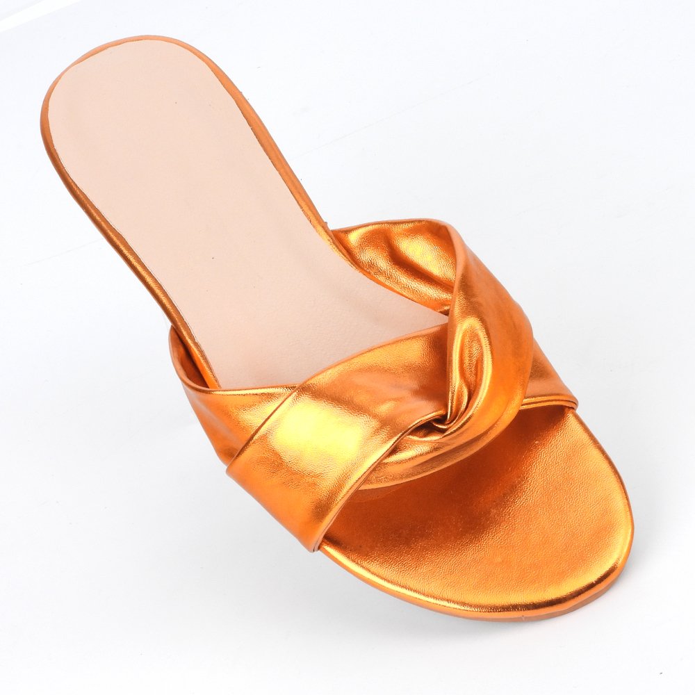 Fashion Pu Rubber Ladies Flat Designer Slides Women Casual Slides Slippers