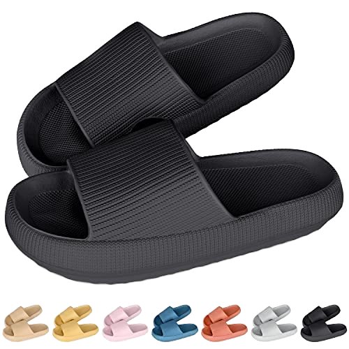 Wholesale Custom Slippers Unisex Slide Non-slip Indoor Soft Sole Eva Printed Slippers House Pillow Slides Slippers For Women