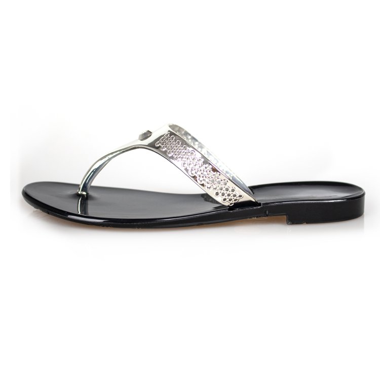 custom shoes women Fashion Beach Jelly Custom Sandals Flip-Flop PVC Flat Slipper Sandals custom slippers summer 2023