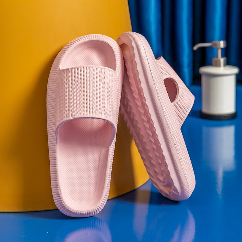 Custom LOGO Summer Home Indoor Women's Slide Slipper 9 Colors Pink Slippers Lady Shoes 2022 House Shoes
