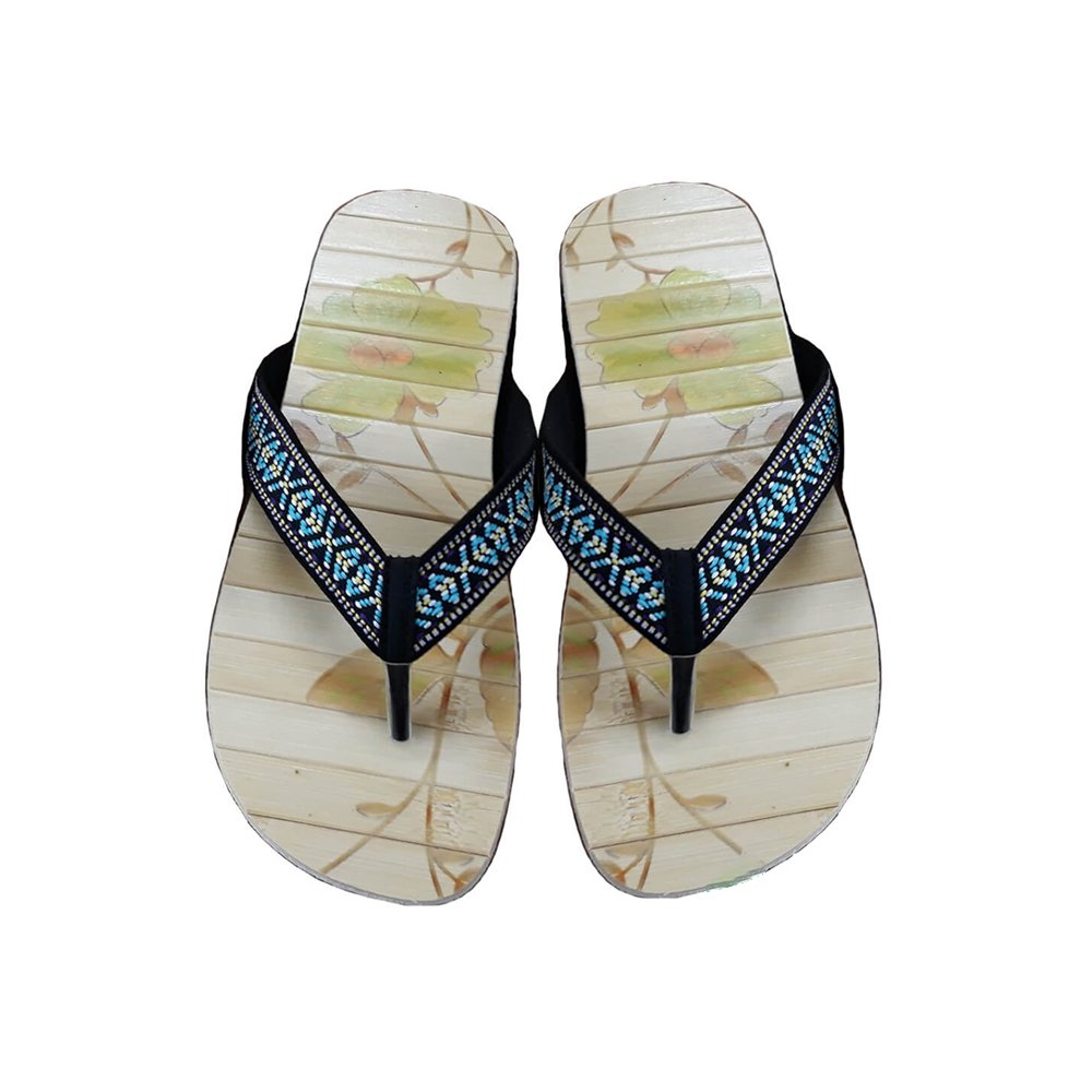 Cinnamon Slippers Sandals Bamboo Wood with Aromatic Perfumes Massages the Feet Creates a Pleasant Feeling when Worn