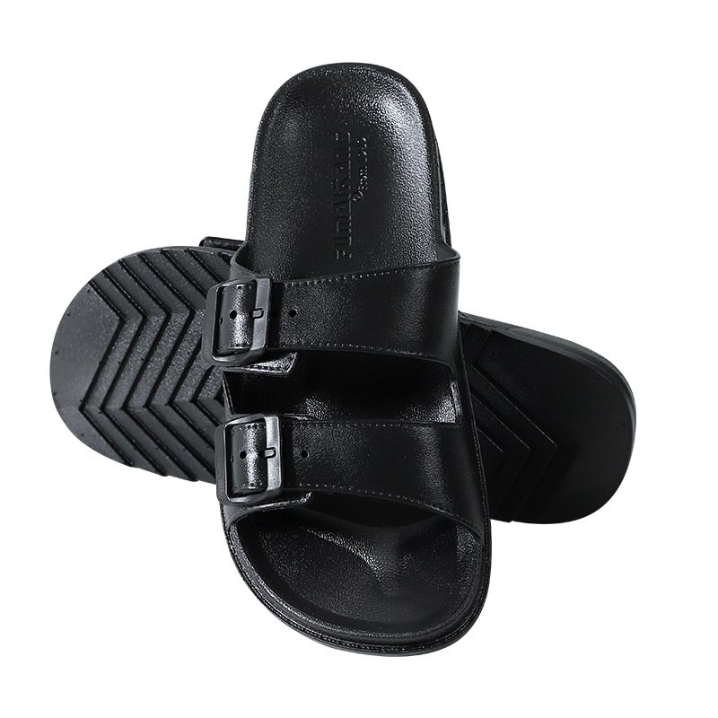 Hot Selling Summer Men's Eva Thick Bottom Slides Sandals Trendy Soft Sole Non Slip Casual Shoes Outdoor Women's Beach Slippers