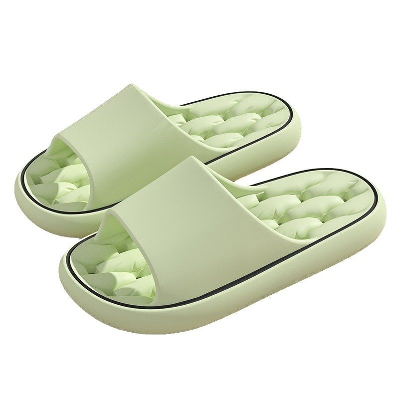 Comfortable Simple Soft Sole Pillow Slides Casual Open Toe Quick-drying Indoor Home Sandals Slippers