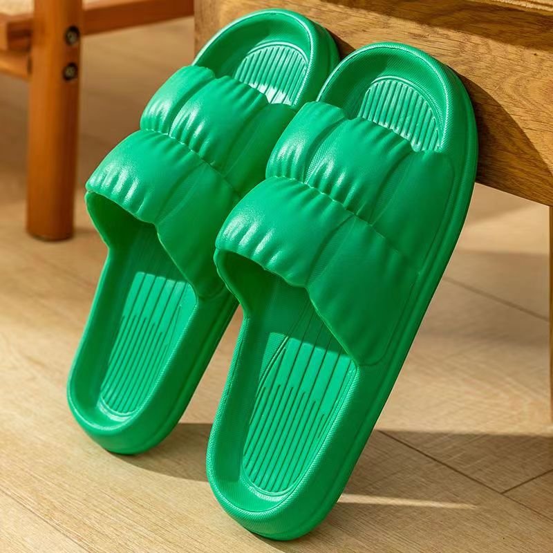 Slider Slippers Soft Outsole Anti Slip Comfortable Cloud EVA Hot Sale Fashion for Home Bathroom Hotel Summer Petal Couple Women