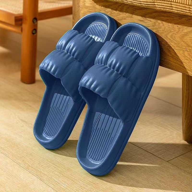 Slider Slippers Soft Outsole Anti Slip Comfortable Cloud EVA Hot Sale Fashion for Home Bathroom Hotel Summer Petal Couple Women