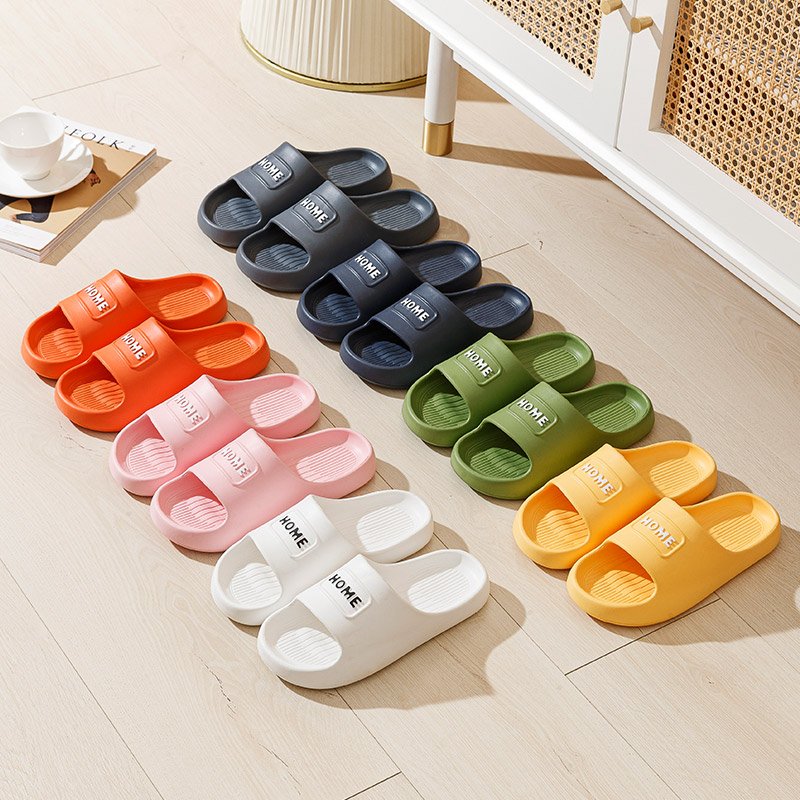 2023 Yeezies Shoes Wholesale Soft Color Anti Slip Eva Flat Unisex Women Beach Yeezies Inspired Slides Slippers
