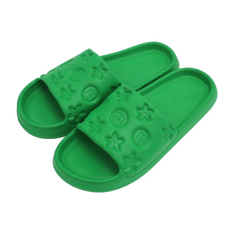 Summer Colorful Candy Color Wholesale Popular Indoor Shoes Home Slides Slippers Soft Thick Bottom Beach for Men Women EVA