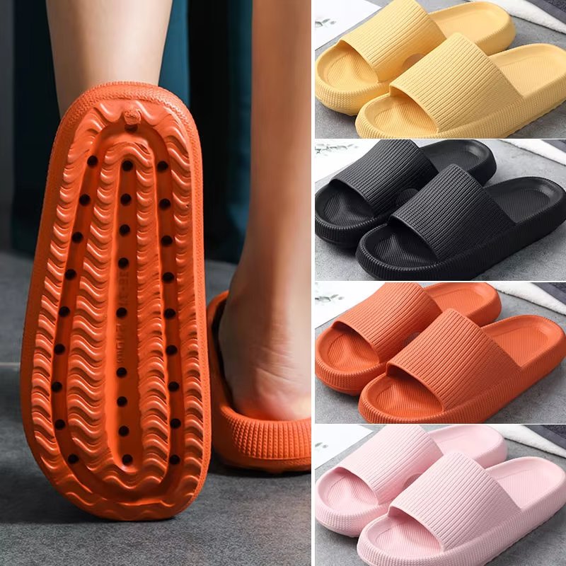 Factory Price Open Toe Lightweight 3.2cm Anti-Slip EVA Slides Slippers Unisex Slippers Outdoor Home Slippers