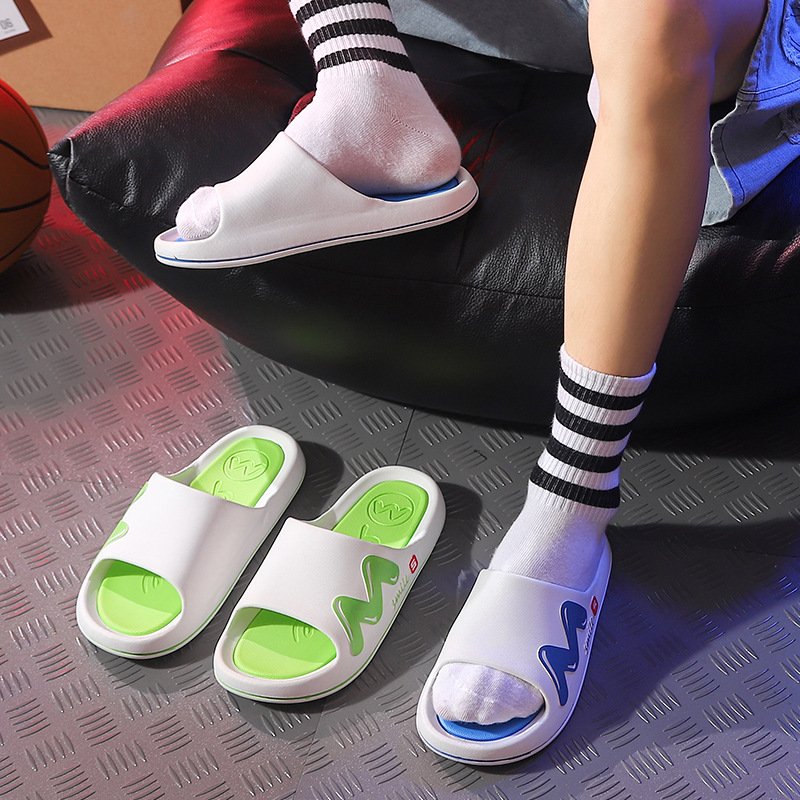 2023 Mens Rubber Slippers High Quality Pool Slide Sandals Black Luxury Slide Sandals Rubber Slippers