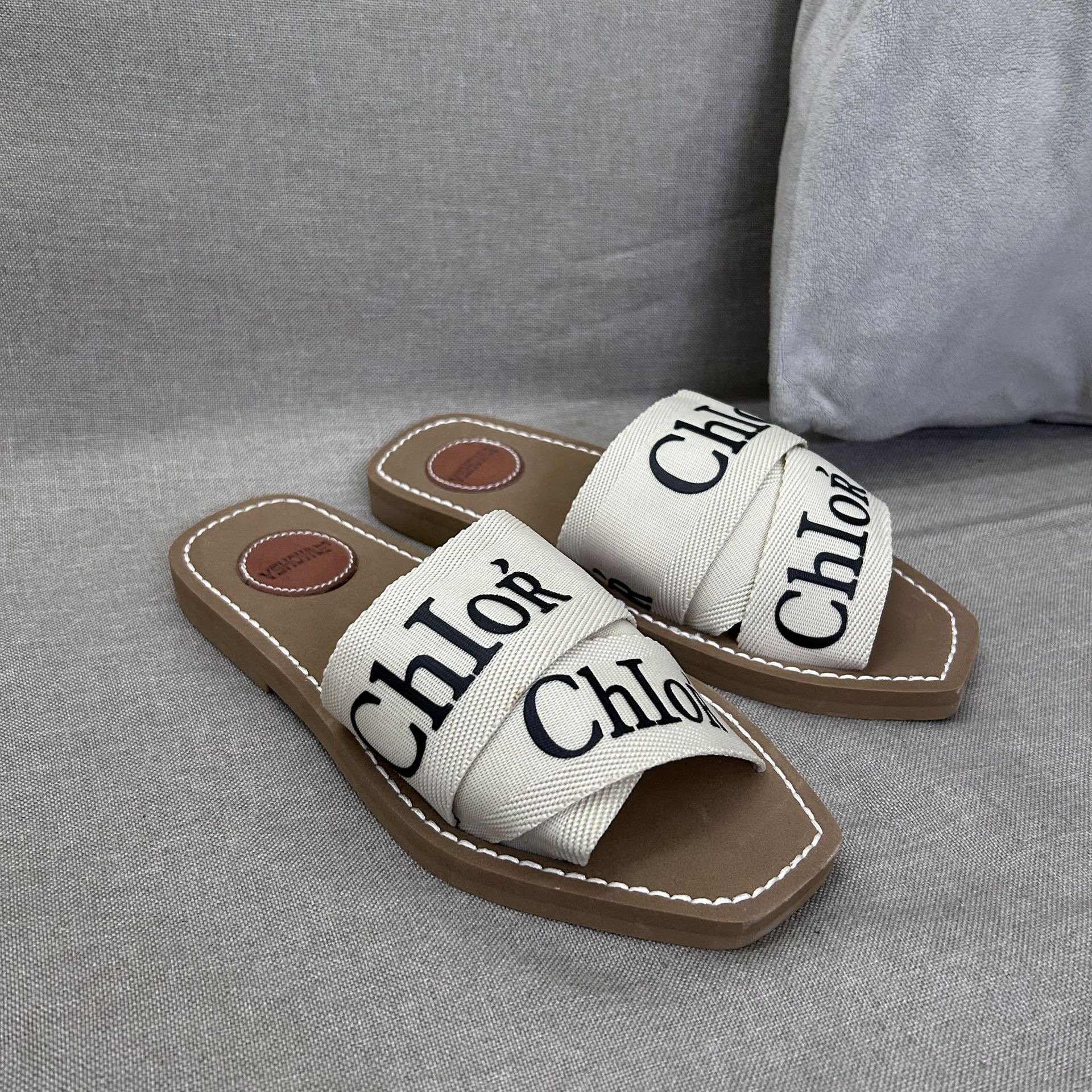 flat slippers for womens flat feet shoes flip-flops slippers ladies sandals slippers letter beach flat casual sandals