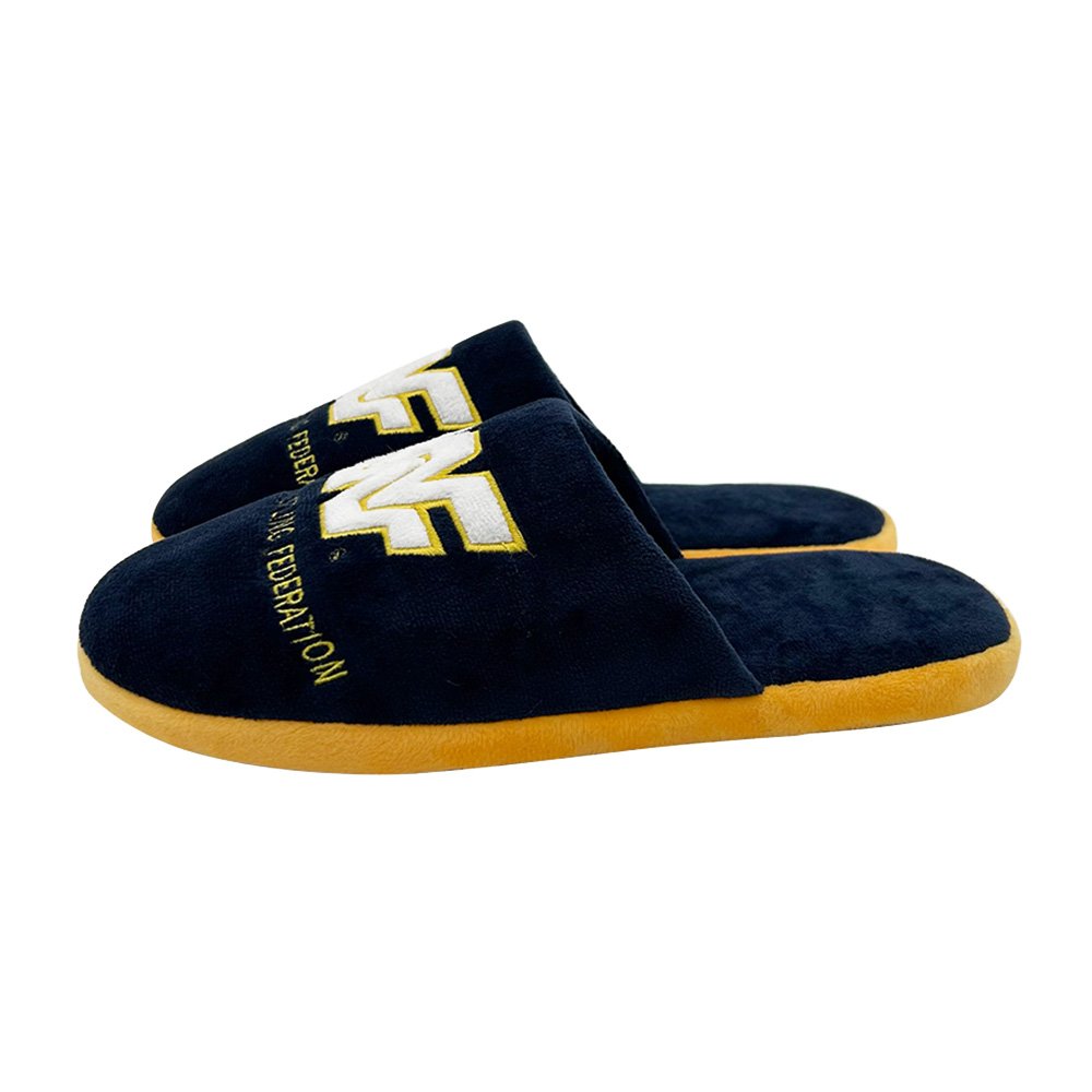Cozy Men's Fashion Designer Slippers Indoor Slip On Slip-On Super Soft Lining Memory Foam Embroidered Indoor Slippers