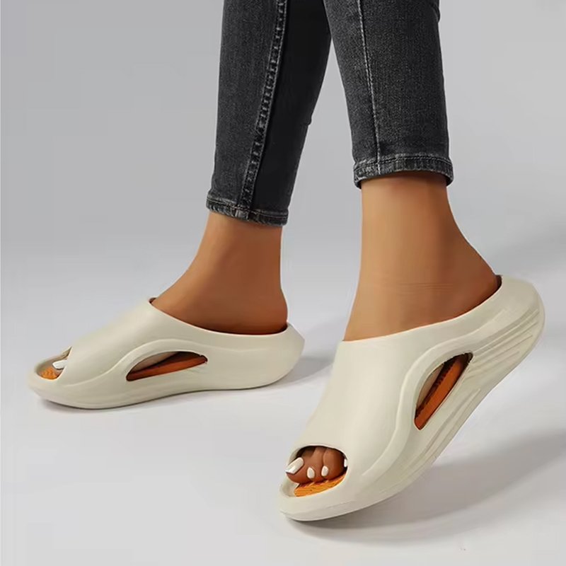 Woman Slippers Fashion Outdoor Shoes Casual Summer Slides SandalsSshoes Printing Custom Logo Ladies Wedge Slippers Flip Flops